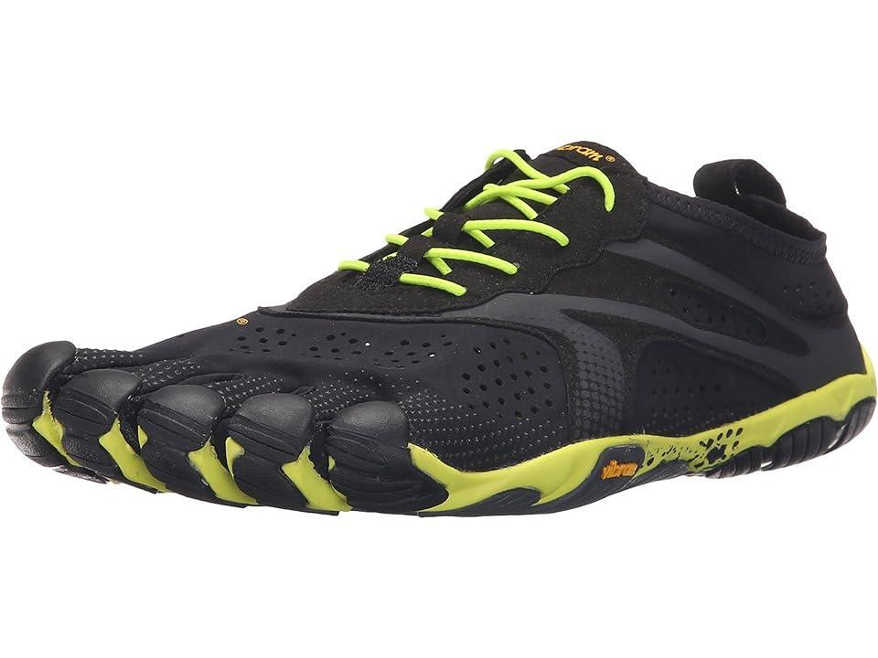 Vibram FiveFingers V-Run (Black/Yellow) Men's Shoes Product Image