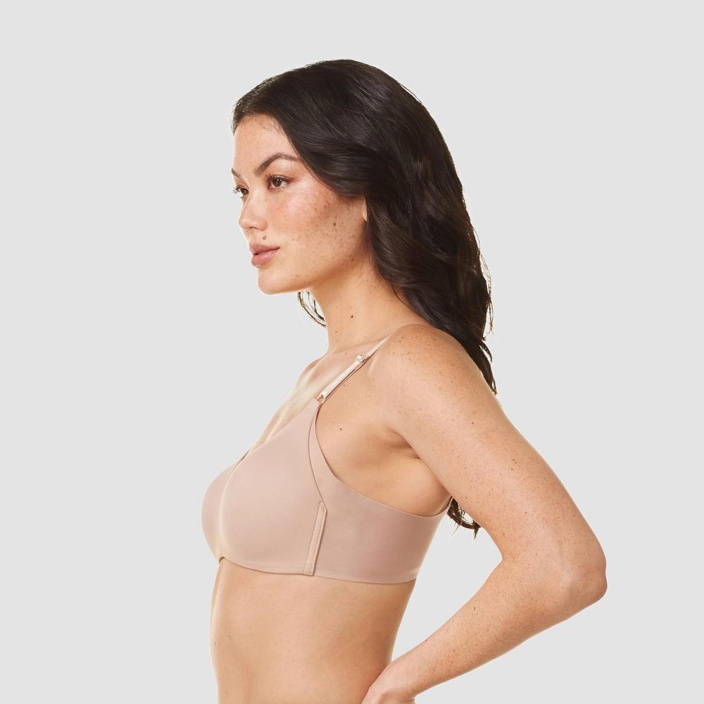 Simply Perfect by Warner's Women's Underarm Smoothing Wire-Free Bra RM0561T - 34A Toasted Almond Product Image