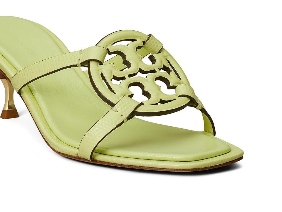 Tory Burch 55 mm Geo Bombe Miller Low Heel Sandals (Lime Leaf) Women's Sandals Product Image