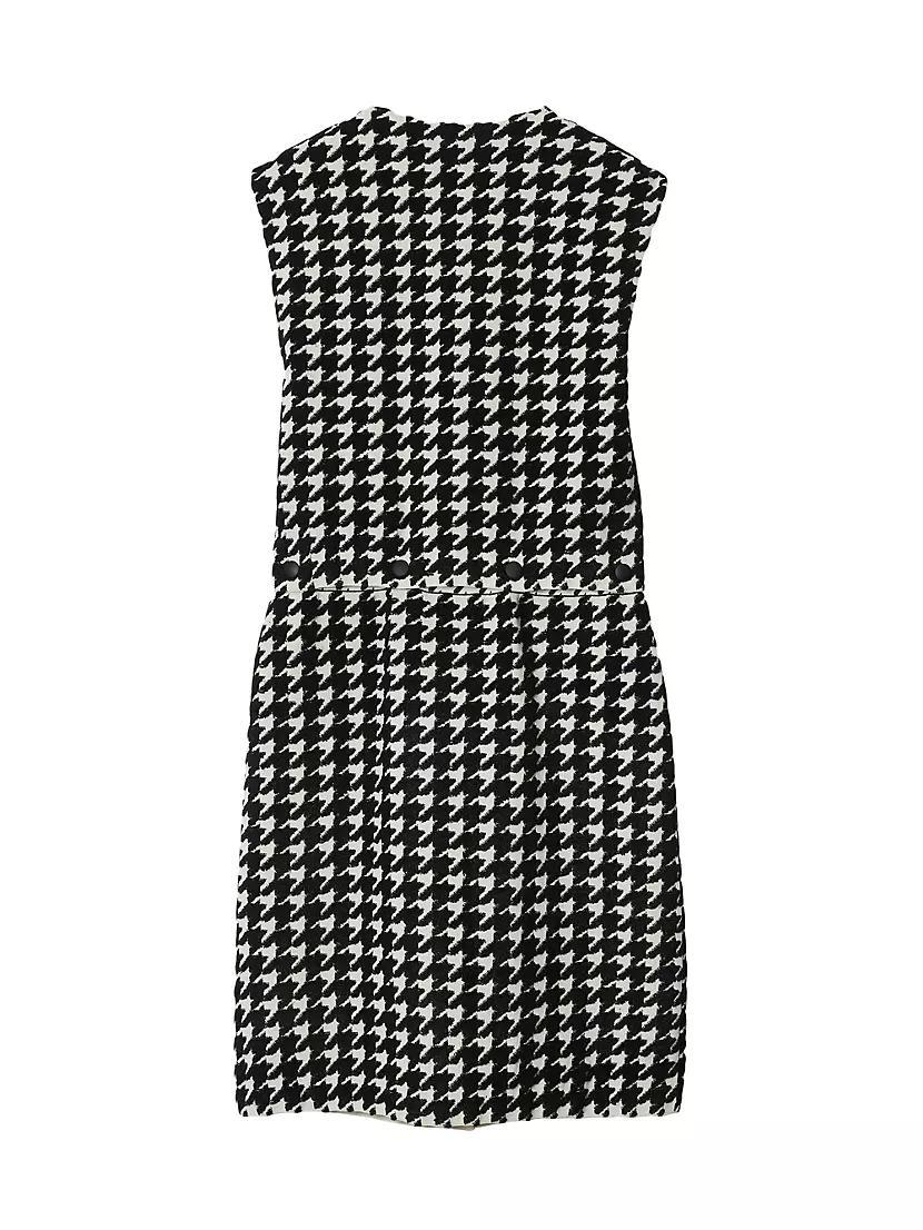 Houndstooth Sheath Minidress Product Image