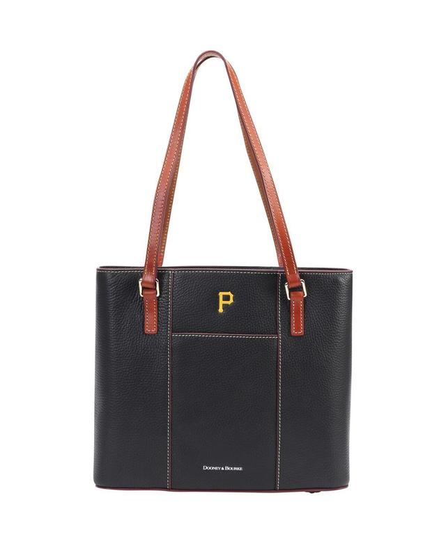 Womens Dooney & Bourke Pittsburgh Pirates Pebble Lexington Shopper Purse Product Image