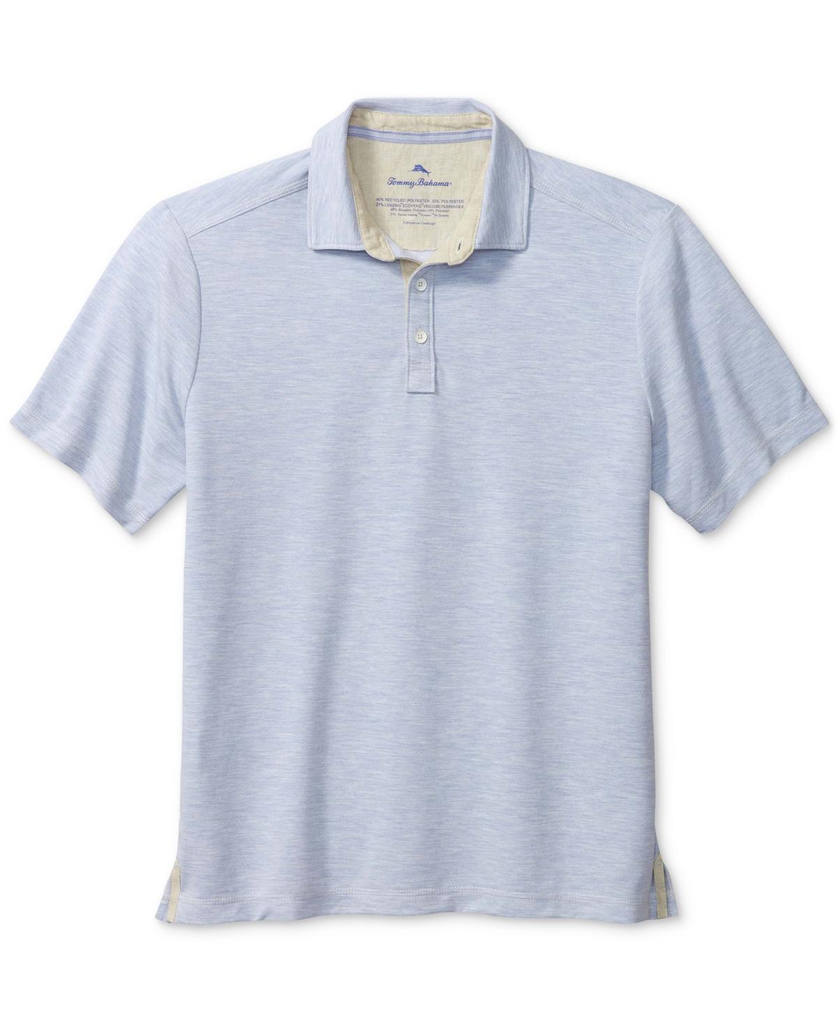 Tommy Bahama Mens Coasta Vera Short Sleeve Heathered Polo Shirt Product Image