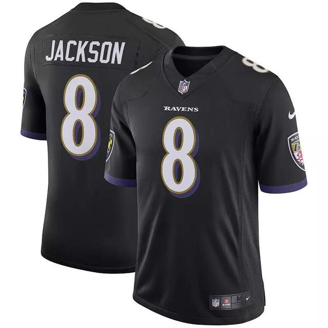 Mens Nike Lamar Jackson Baltimore Ravens Speed Machine Limited Jersey Product Image