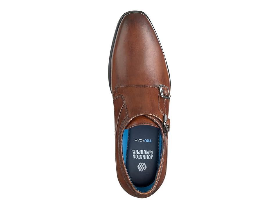 Johnston & Murphy Gibbons Double-Buckle Monk Full Grain) Men's Lace Up Wing Tip Shoes Product Image