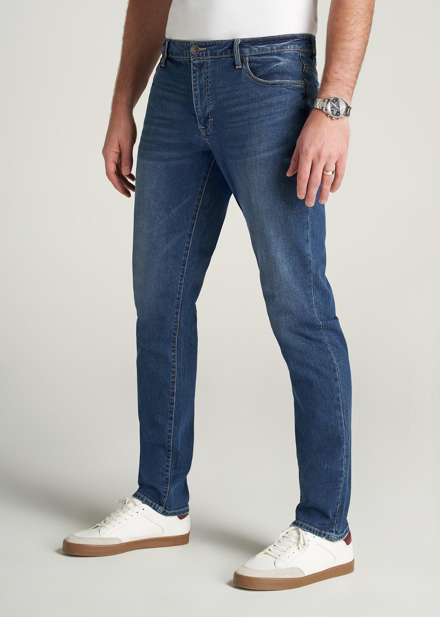 Carman TAPERED Jeans for Tall Men in Signature Fade Male Product Image