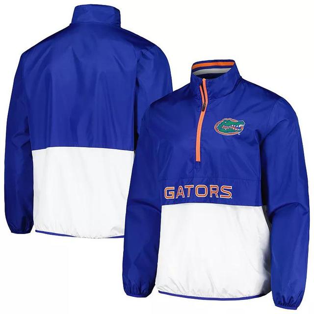 Mens G-III Sports by Carl Banks Royal Florida Gators CornermanHalf-Zip Top Product Image