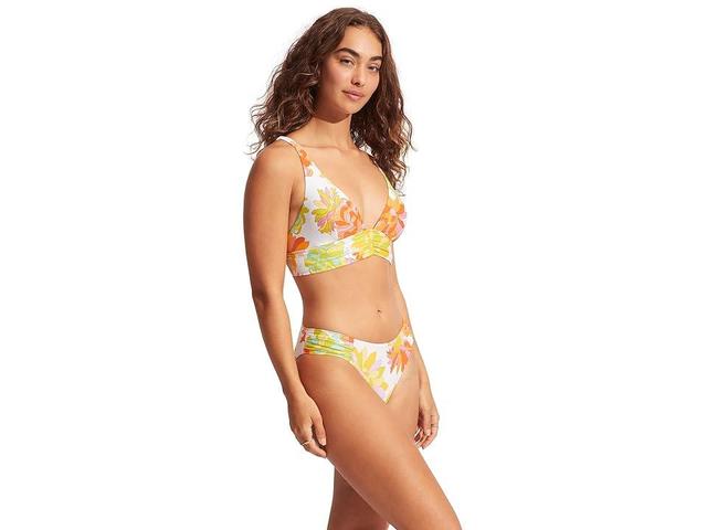 Seafolly Palm Springs Longline Tri (Limelight) Women's Swimwear Product Image