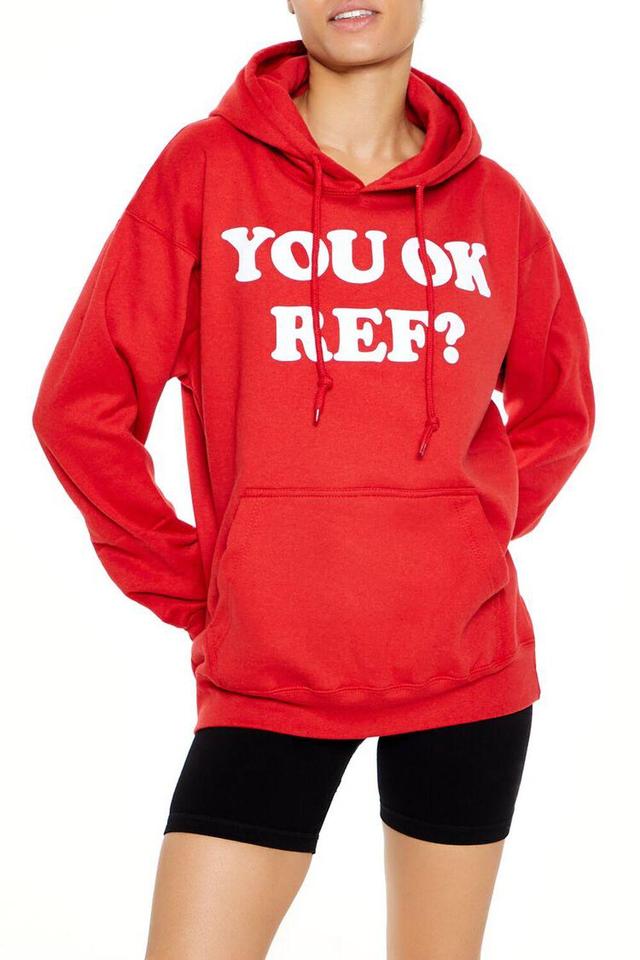 You Ok Ref Graphic Hoodie | Forever 21 Product Image