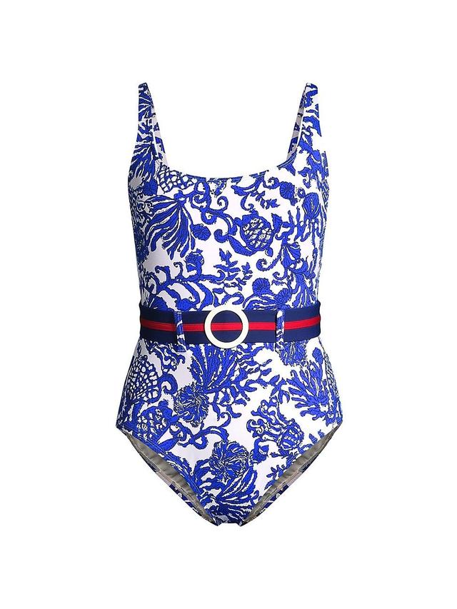 Womens Vevina Floral One-Piece Swimsuit Product Image