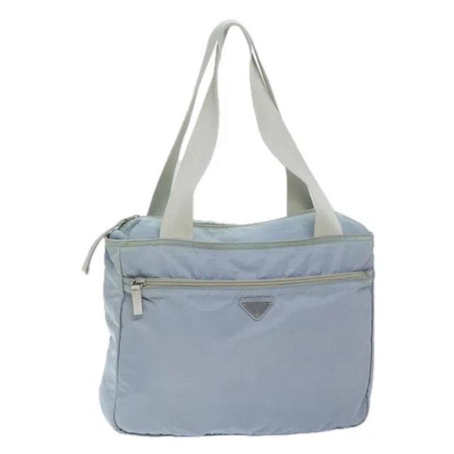 Tessuto Synthetic Tote Bag () In Blue Product Image