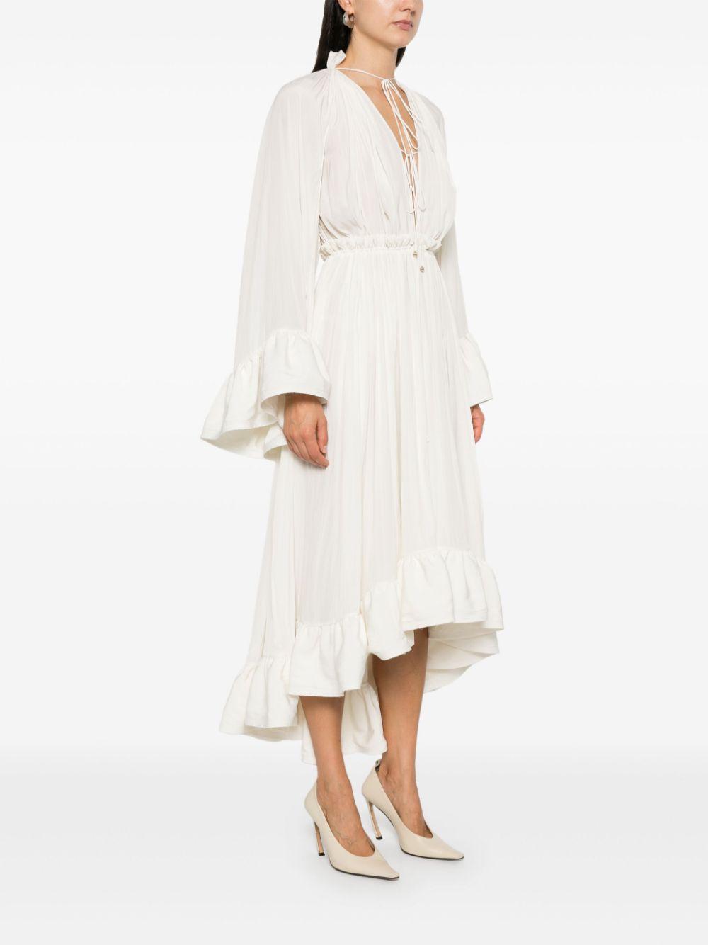 ruffled midi dress Product Image