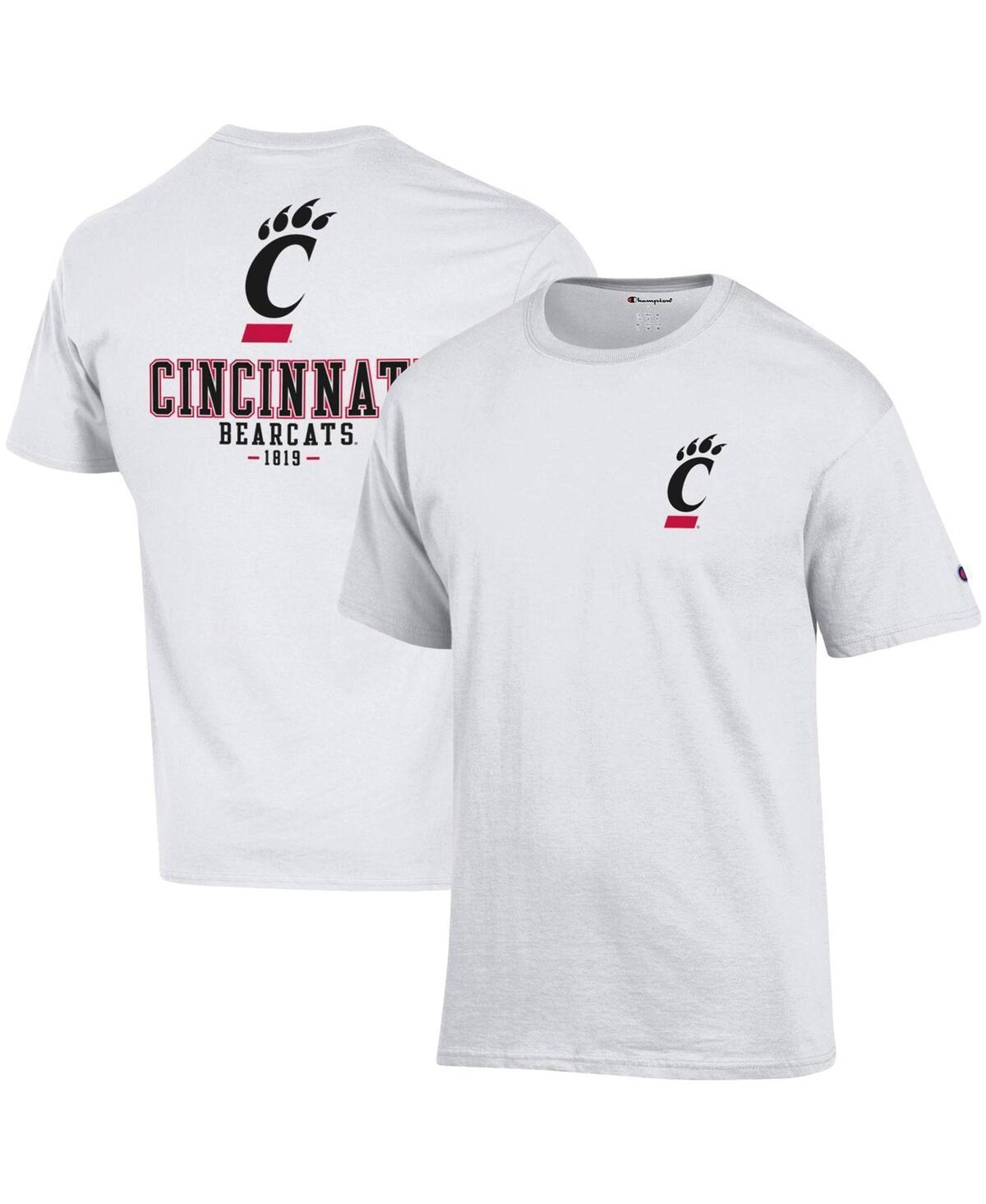 Mens Champion Cincinnati Bearcats Stack 2-Hit T-Shirt Product Image