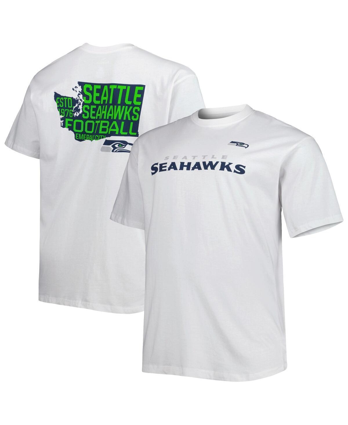 Mens Fanatics Branded Seattle Seahawks Big & Tall Hometown Collection Hot Shot T-Shirt Product Image