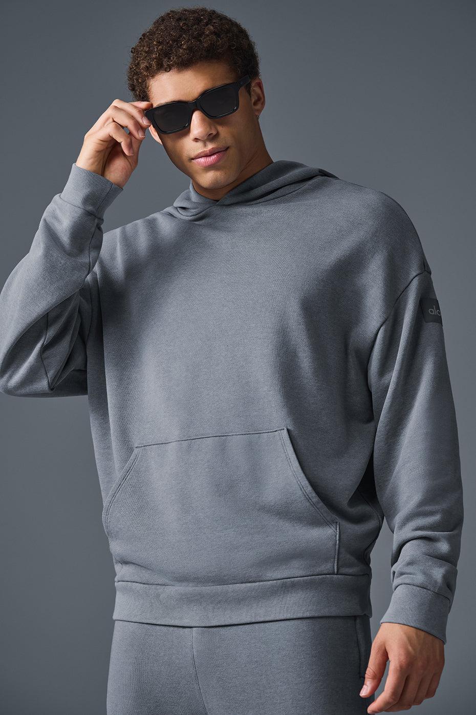 Chill Vintage Wash Hoodie - Steel Grey Wash Male Product Image