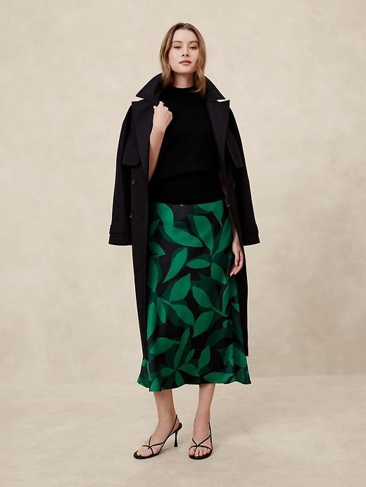 Midi Slip Skirt Product Image