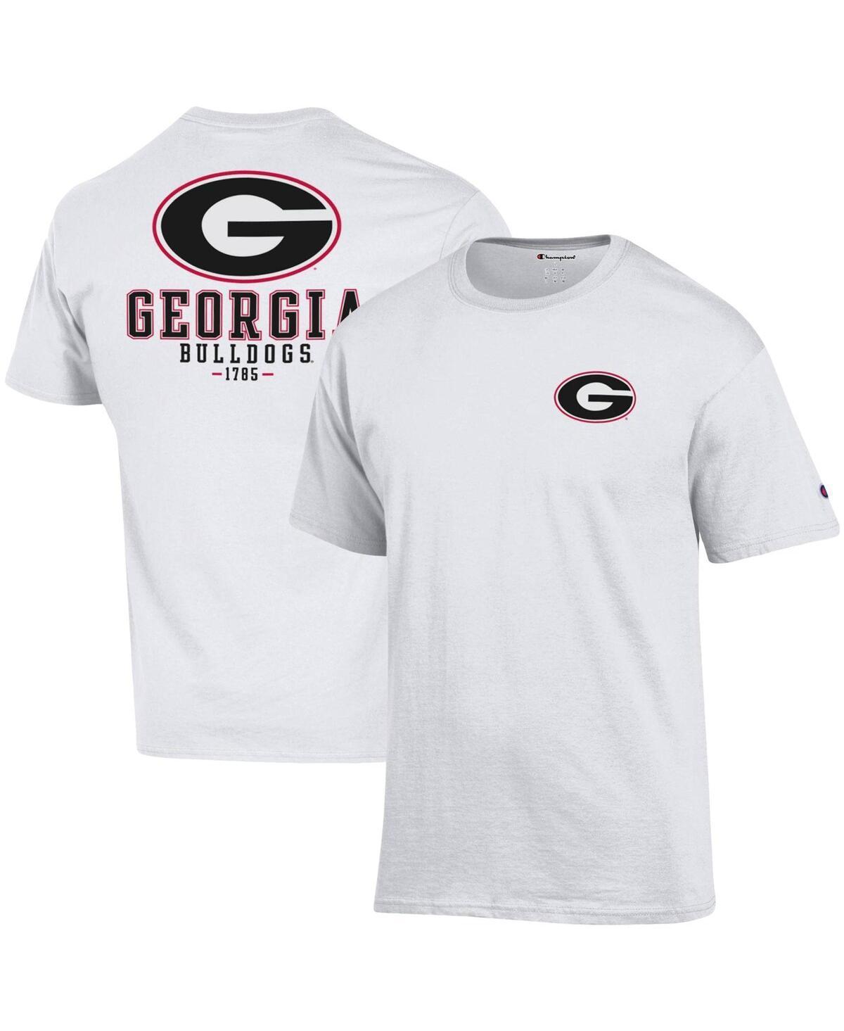 Mens Champion Georgia Bulldogs Stack 2-Hit T-Shirt Product Image