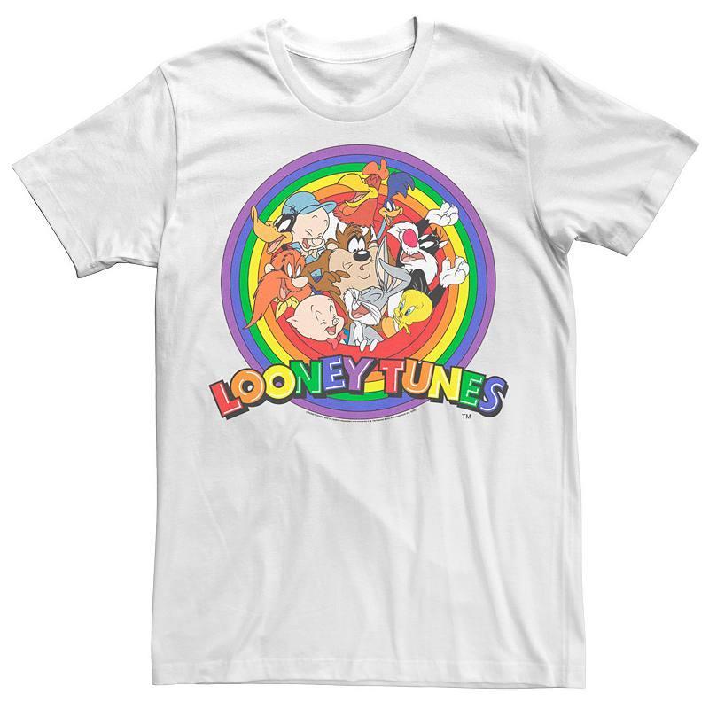 Mens Looney Tunes Classic Circle Lineup Tee Product Image