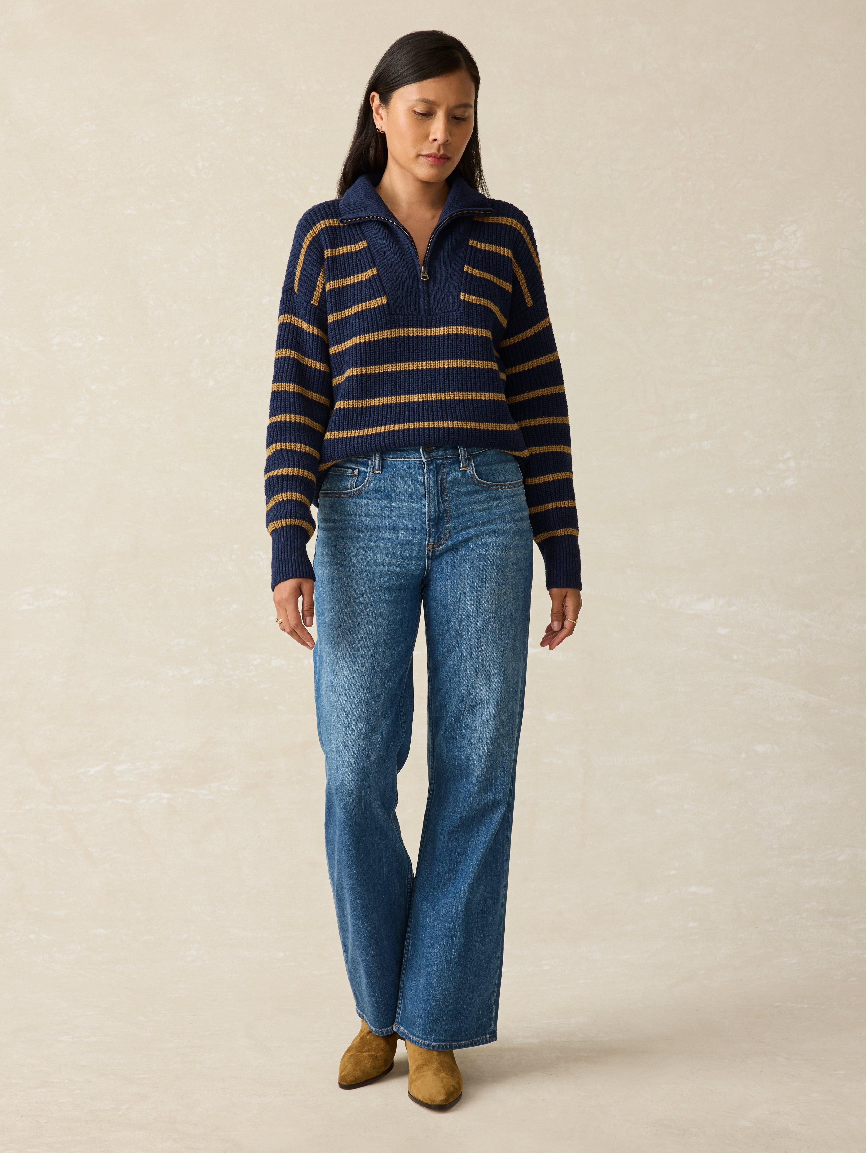 Mariner Sweater - Lakemont Stripe Female Product Image