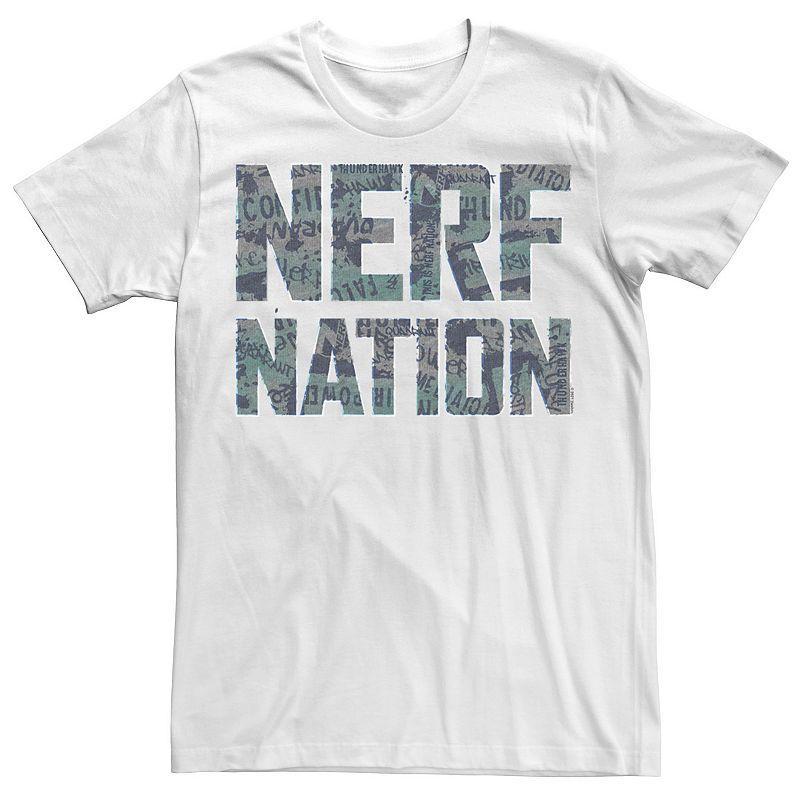 Mens Nerf Nation Text Fill Tee Product Image