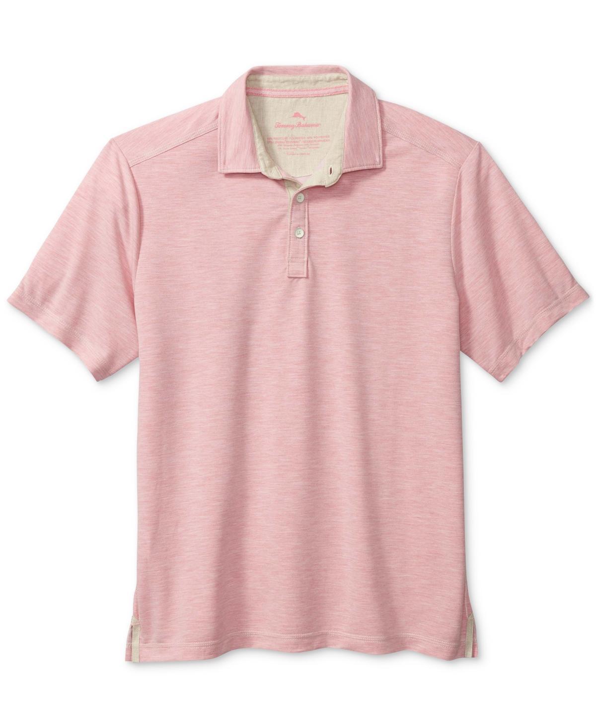 Tommy Bahama Mens Coasta Vera Short Sleeve Heathered Polo Shirt Product Image