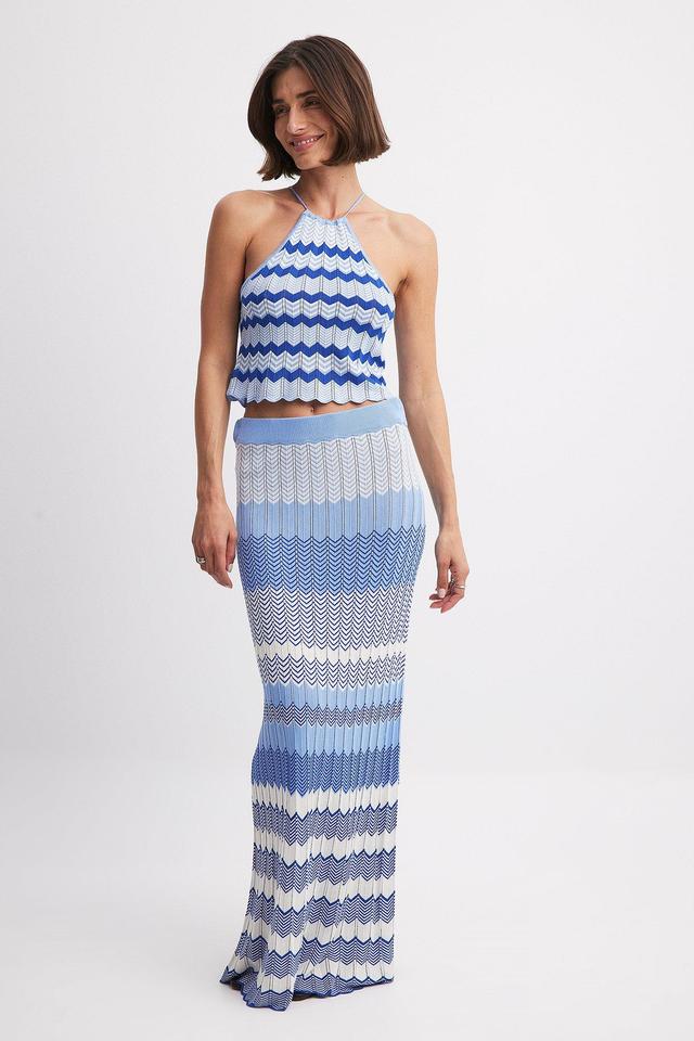 Fine Knitted Maxi Skirt Product Image