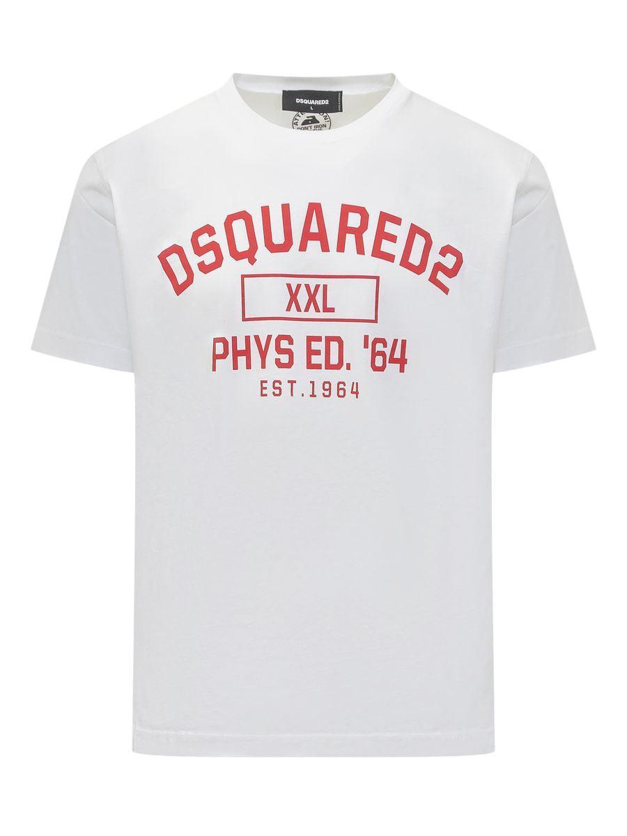 DSQUARED2 Topwear In White Product Image