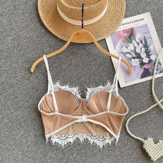 Lace Crop Bra Top Product Image