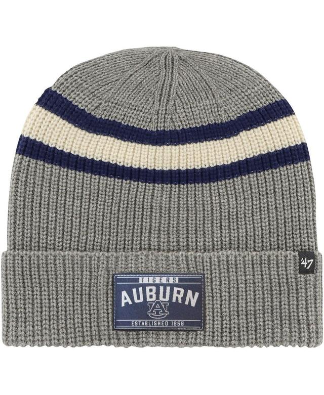 Mens 47 Charcoal Auburn Tigers Penobscot Cuffed Knit Hat Product Image