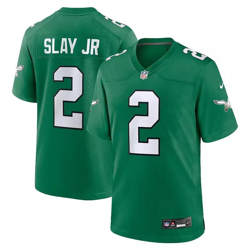 Mens Nike Darius Slay Kelly Philadelphia Eagles Alternate Game Player Jersey Product Image