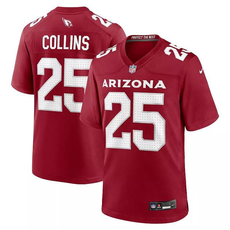 Zaven Collins Arizona Cardinals Nike Mens NFL Game Football Jersey Product Image