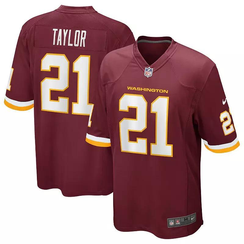 Mens Nike Sean Taylor Burgundy Washington Football Team Retired Player Team Game Jersey Product Image