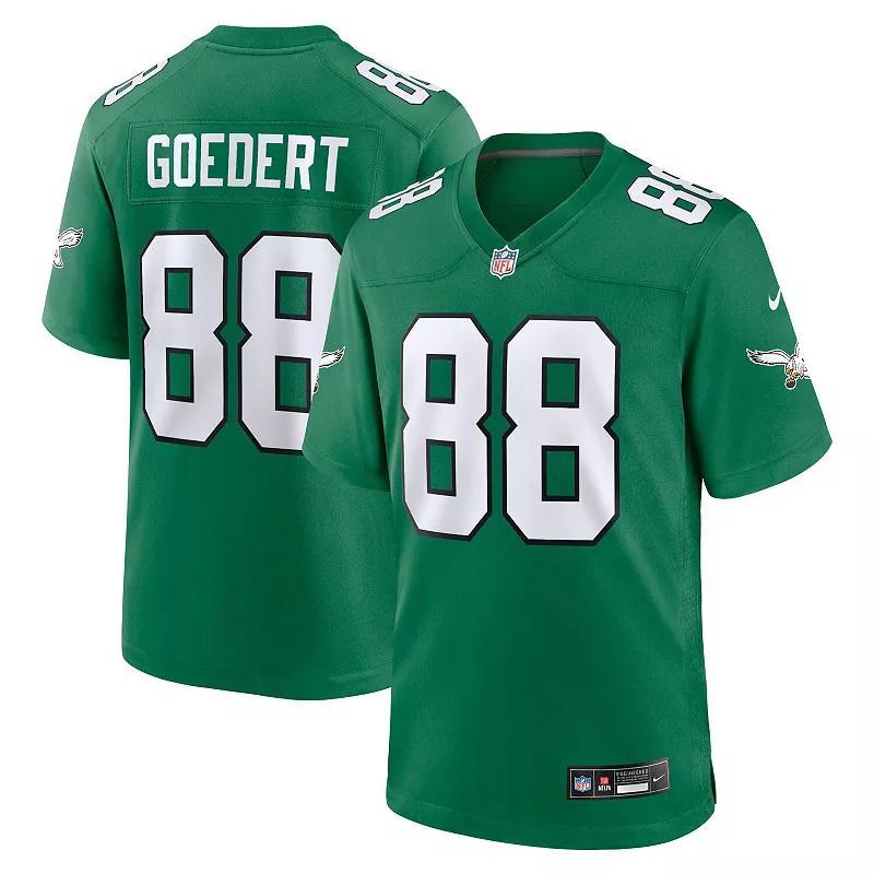 Mens Nike Dallas Goedert Kelly Philadelphia Eagles Alternate Game Player Jersey Product Image