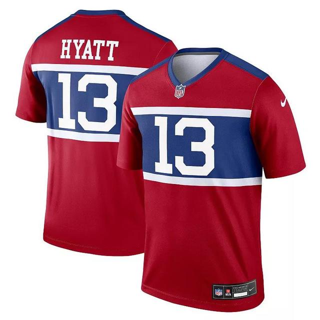 Mens Nike Jalin Hyatt Century New York Giants Alternate Legend Player Jersey Product Image