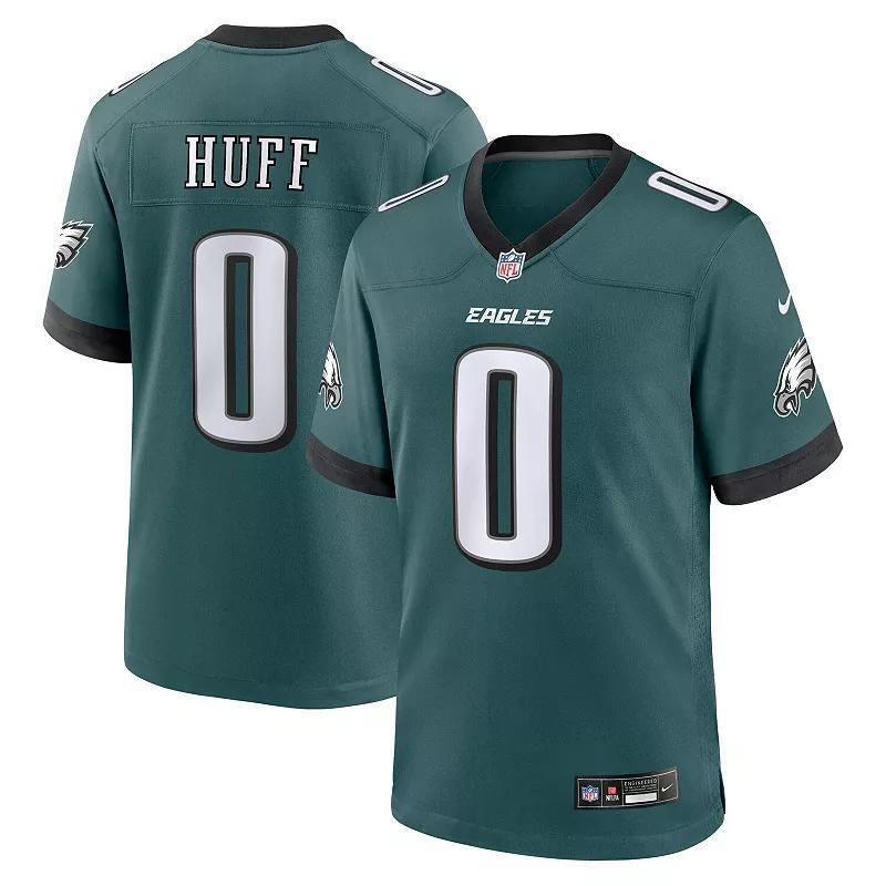 Mens Nike Bryce Huff Midnight Philadelphia Eagles Game Player Jersey Product Image