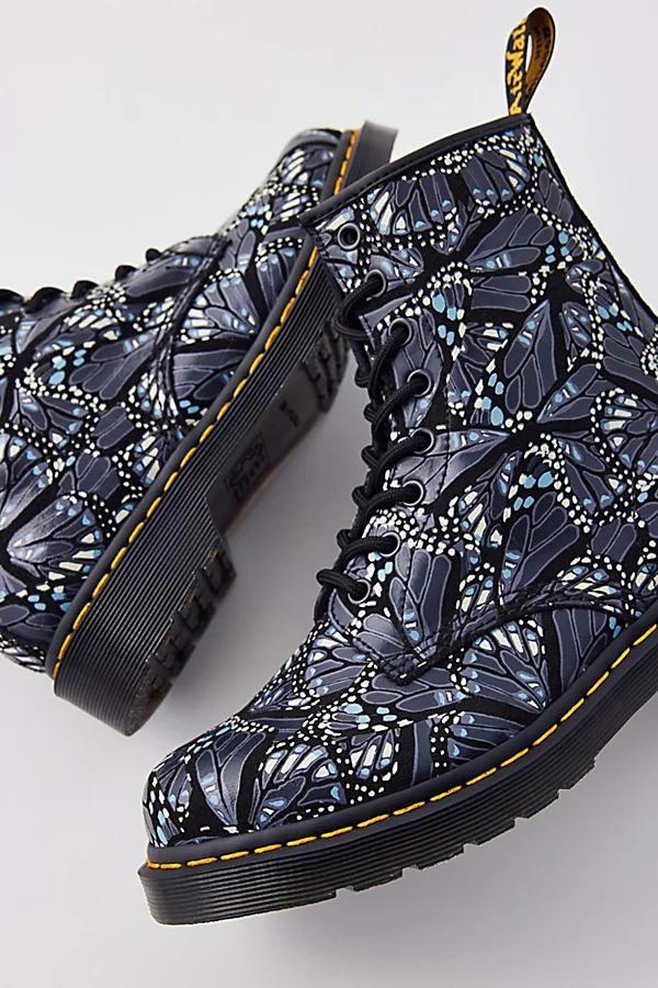 Dr. Martens 1460 Butterfly Print Suede Lace-Up Boot Womens at Urban Outfitters Product Image