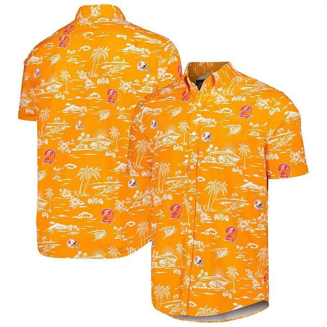 Mens Reyn Spooner Tampa Bay Buccaneers Throwback KekaiPrint Button-Up Shirt Product Image