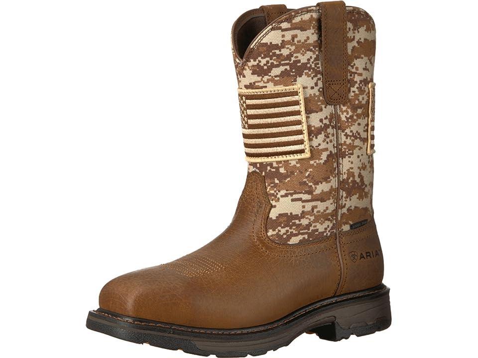 Ariat Workhog Patriotic 11 inch Electrical Steel Toe Work Boots Product Image