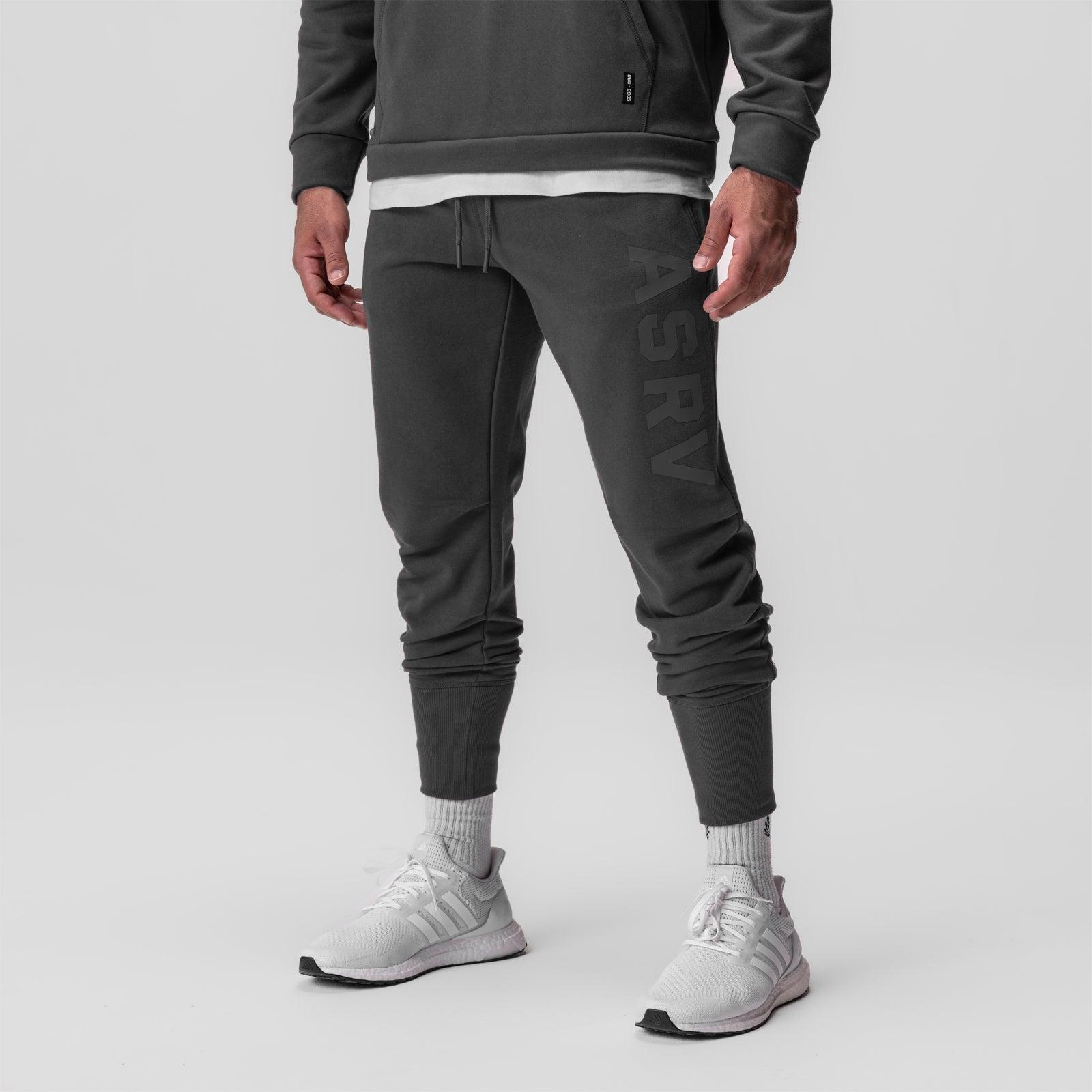 0655. Tech-Terry™ Oversized Sweats - Black "Patch" Product Image