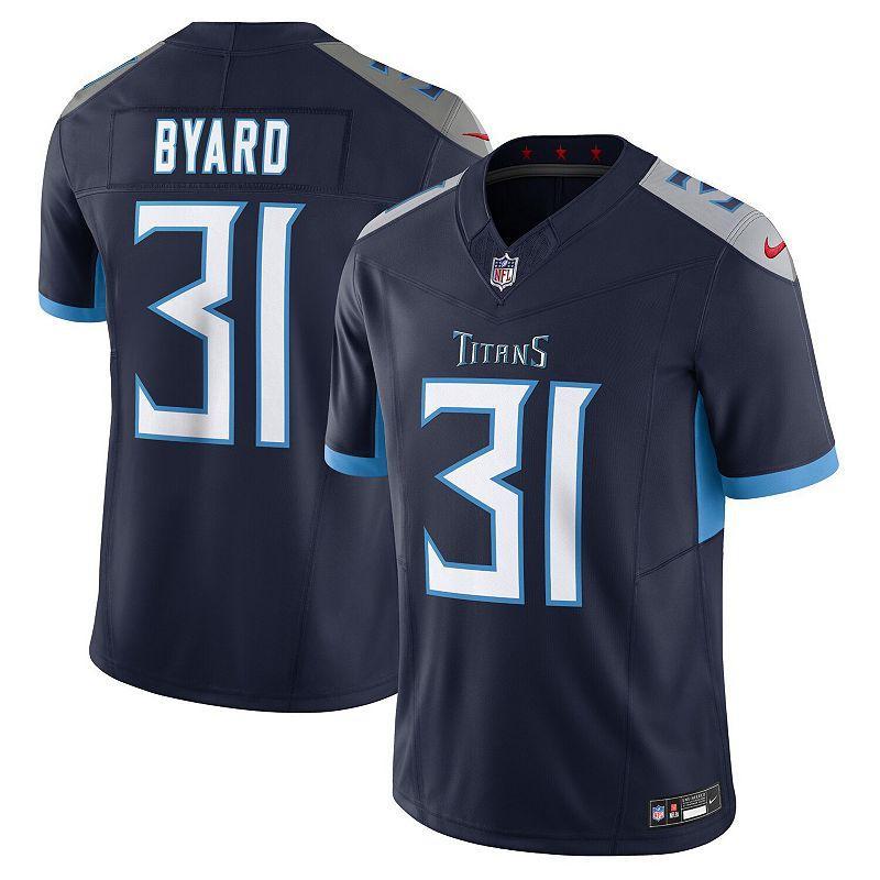 Mens Nike Kevin Byard Tennessee Titans Vapor F.U.S.E. Limited Jersey Blue Product Image