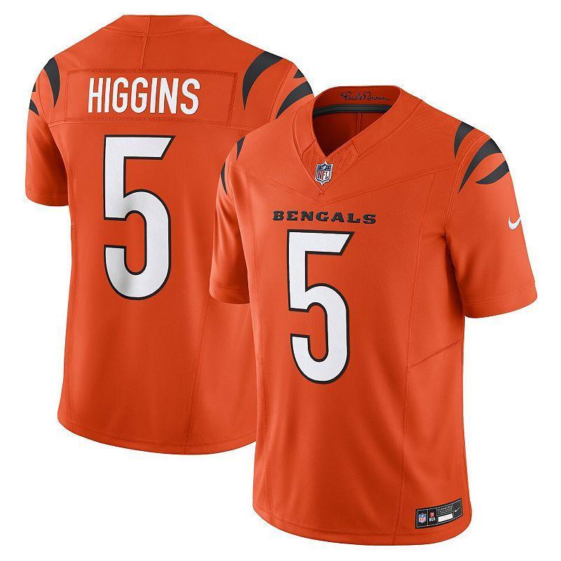 Mens Nike Tee Higgins Cincinnati Bengals Vapor F.U.S.E. Limited Alternate 1 Jersey Product Image