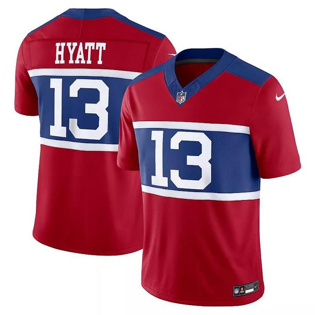 Mens Nike Jalin Hyatt Century New York Giants Alternate Vapor F.U.S.E. Limited Jersey Product Image