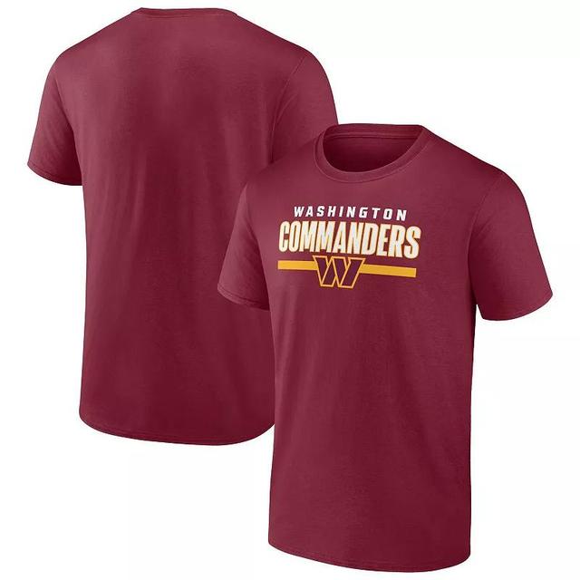 Mens Fanatics Branded Burgundy Washington Commanders Speed & Agility T-Shirt Product Image