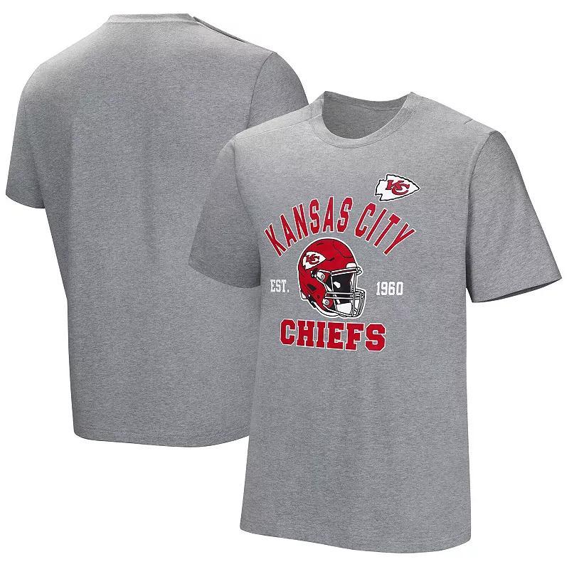 Mens Gray Kansas City Chiefs Tackle Adaptive T-Shirt Product Image