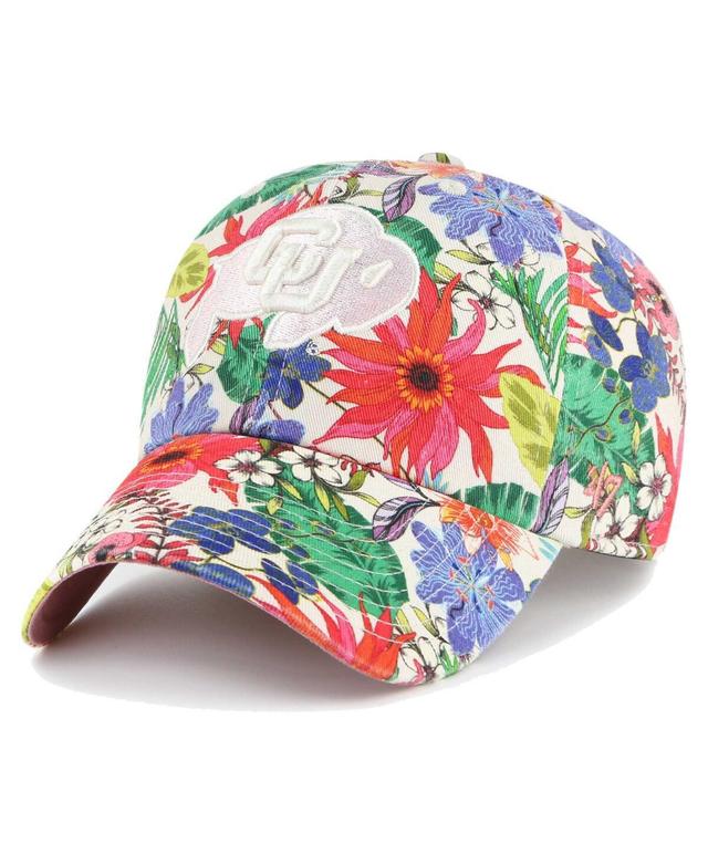 Womens 47 Brand Natural Colorado Buffaloes Pollinator Clean Up Adjustable Hat Product Image