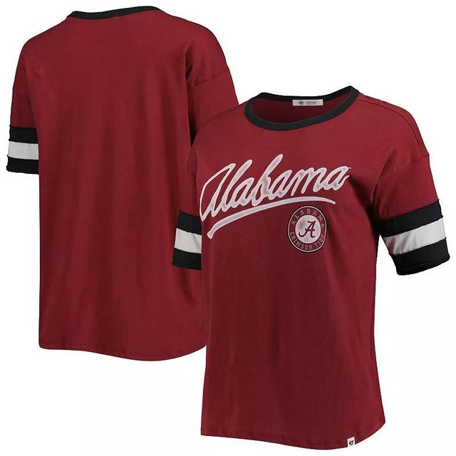 Womens 47 Crimson Alabama Crimson Tide Dani Retro Slub T-Shirt Product Image