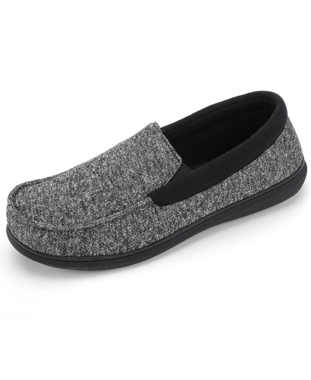 Rock Dove Mens Silvadur Tweed Memory Foam Moccasin Slipper Product Image