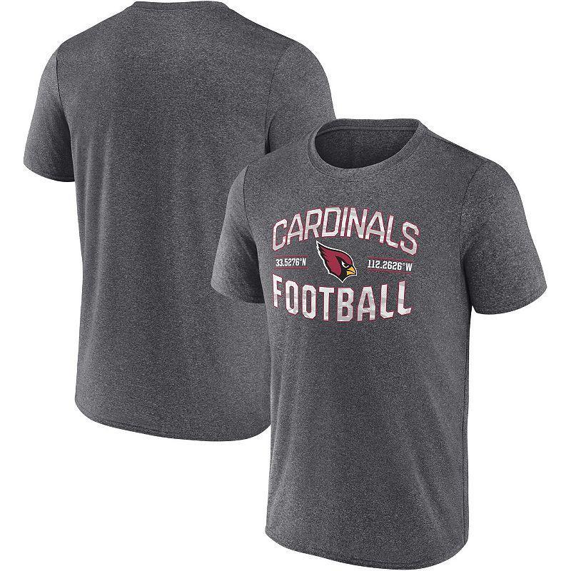 Mens Fanatics Branded Cardinal Arizona Cardinals Chrome Dimension T-Shirt Red Product Image