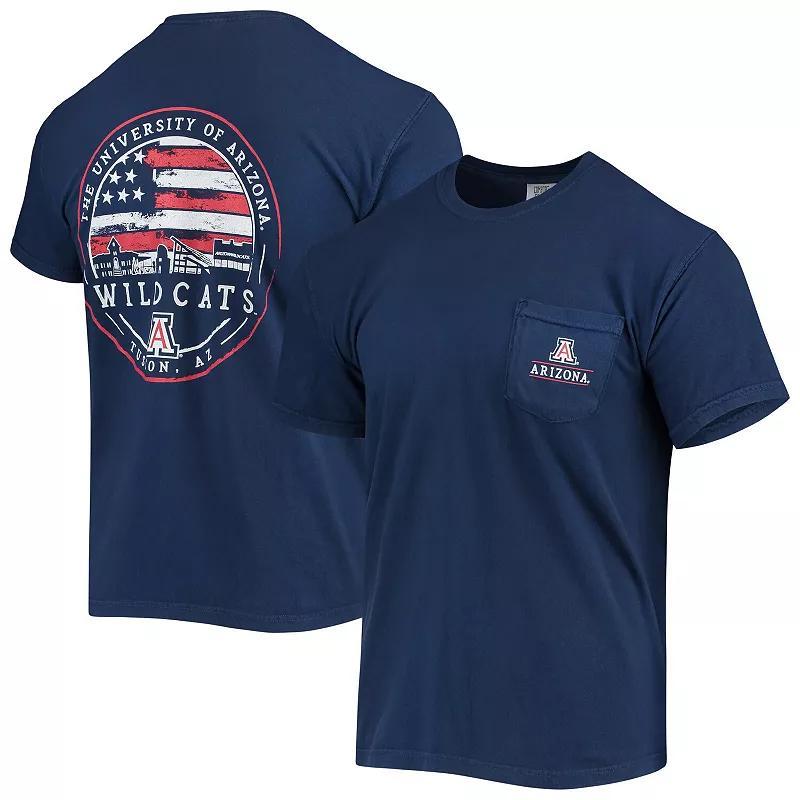 Mens Arizona Wildcats Campus Americana T-Shirt Blue Product Image