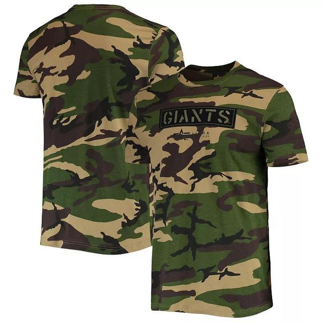 Mens New Era Camo San Francisco Giants Club T-Shirt Product Image