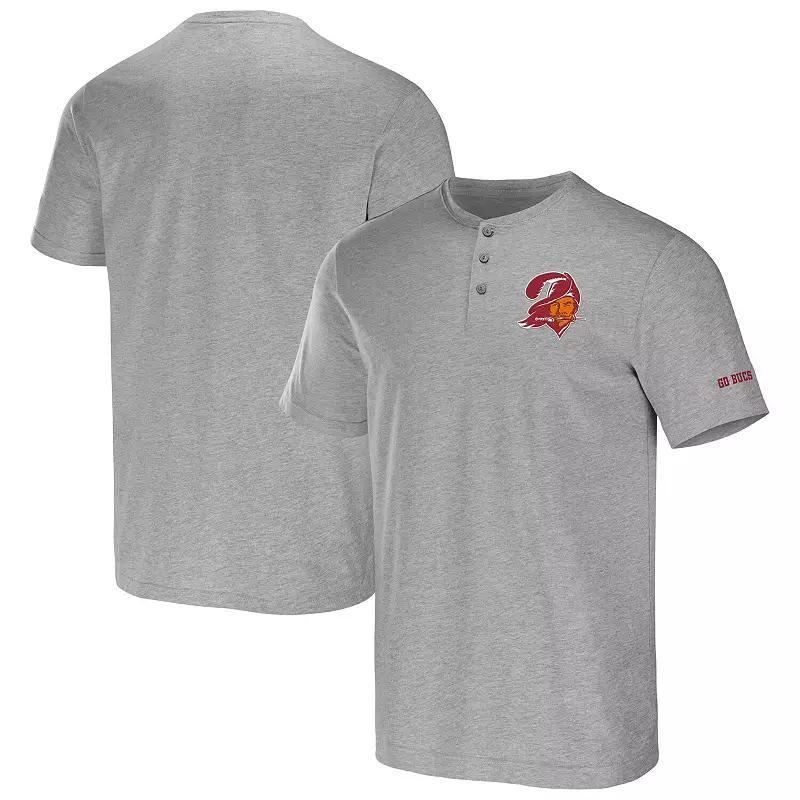 Mens NFL x Darius Rucker Collection by Fanatics Heather Gray Indianapolis Colts Henley T-Shirt Product Image